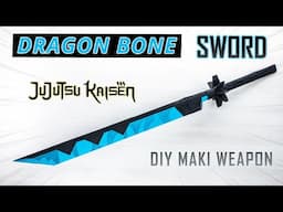Jujutsu Kaisen’s Most Powerful Weapon With A4 Paper – Dragon Bone Sword - INSANE Result!