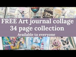 FREE art journal images for everyone