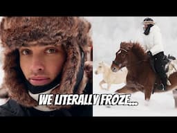 -30° HORSE TRAIL THROUGH THE ARCTIC CIRCLE- FINLAND VLOG