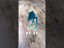 EASY ORIGAMI AT-ST FROM STAR WARS TUTORIAL | HOW TO MAKE ORIGAMI STAR WARS | IMPERIAL ATTACK
