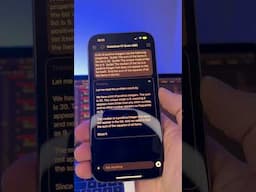 DeepSeek R1 V2 on iPhone 16 Pro! #ai