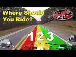 Lane Positioning Myths Busted: What Many Riders Get Wrong