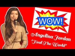 NEW TODAY! Masterpiece Spotlight Moment , Angelina Jordan sings "Heal The World by Michael Jackson
