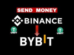 Transfer USDT from Binance to Bybit in SECONDS! (2025 Beginner Guide)