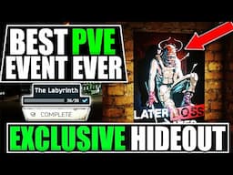 BEST TARKOV EVENT FINISHED + EXCLUSIVE HIDEOUT UNLOCKED