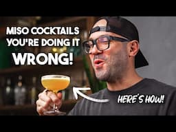 The BEST UMAMI Syrup For Your Cocktails
