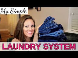 The *simple* LAUNDRY SYSTEM that keeps me sane as a busy Mom of 3 🤪 | Family of 5 Laundry Routine 🧺