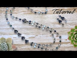 DIY Beaded Jewelry | Necklace + Earrings
