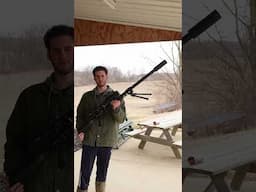 How many pellets does it take to stop a pellet? #airgun #airgunning #gun #airrifleshooting #shorts