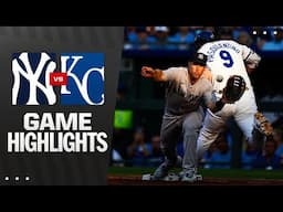 Yankees vs. Royals Game Highlights (6/10/25) | MLB Highlights