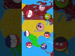 Canada 🇨🇦  vs USA 🇺🇸 Roast battlevs  in Nutshell Pt2 #countryballs#shorts#viralshorts