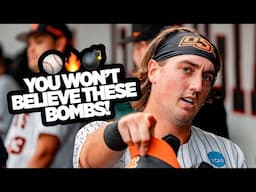 All SEVEN Home Runs in a NCAA Regional Baseball Game