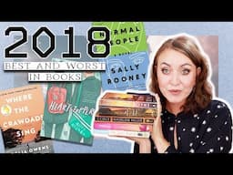 The BEST BOOKS from 2018 | A retrospective on the LITERARY world, hot takes, and favorite books!