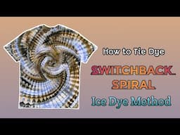 Switchback Spiral Ice Dye