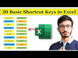 20 Excel Basic Shortcut Keys Will Definitely Make You Excel Expert | Excel Shortcut Keys