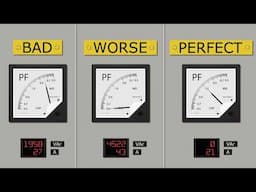 Power Factor Explained – Your Electricity Bill Money Drain (Reactive Power)