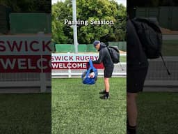 My Go-To Passing Session when alone 🏉🎯 Comment if you've trained today