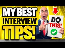 17 QUICK INTERVIEW TIPS! (HOW TO PREPARE FOR A JOB INTERVIEW!) INTERVIEW QUESTIONS & ANSWERS!