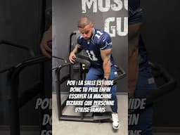 Tu peux enfin essayer la machine bizarre