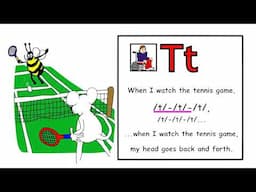 Jolly phonics t song animation (original)