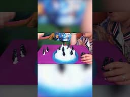 Plitsch Platsch Pinguin 🐧 Eskaliert TOTAL... Kann Eva überhaupt gewinnen?! #shorts #challenge #viral