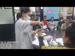 របៀបលាងរបួសមុត​ | How to wash a sharp wound | Garment Factory