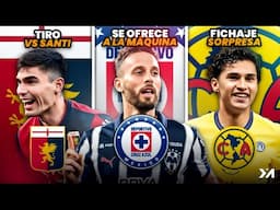Loquísimo CAMBIO de Sergio Canales; Johan AMENAZA a Santi Gimenez; América x más Fichajes