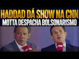 HADDAD DÁ AULA DE ECONOMIA E HUGO MOTTA DECEPCIONA BOLSONARISTAS AO VIVO NA CNN!