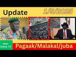 general update ko̠r rɛy wec kä pagaak, kuumɛ SSPDF cɛɛ kuak ji̠ i̠thiööpiaa gät Nuer online TV Läär