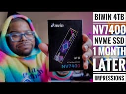 £229 4TB BIWIN NV7400 PCIE 4 SSD | Quick First Impressions UK