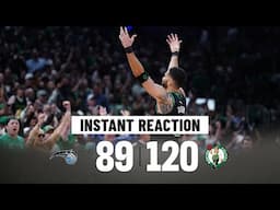 INSTANT REACTION: Celtics clinch first round with blowout win over Magic