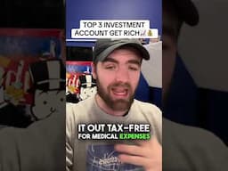 Top 3 investment accounts to get rich #stocks #stockmarket #investing #investment
