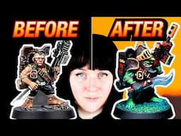 Turning Hobbits into Goblins for my Warhammer 40k Ork Army
