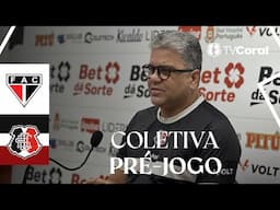 TV Coral - Coletiva pré-jogo com Marcelo Cabo - Ferroviário/CE x Santa Cruz - Série D 2025