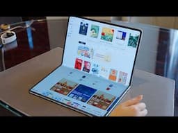 Foldable Laptop Magic?! Huawei MateBook Fold Ultimate Design Unboxing