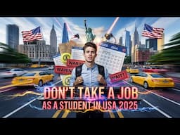 Don’t Take a Job as a Student in USA 2025 Until You Watch This 2025