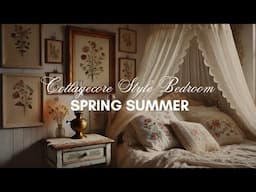 Spring Summer Bedroom: 15 Decorating Tips for Cottagecore Charme