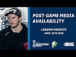 OHL Post-Game Media Availability: London Knights – April 30, 2025
