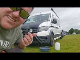 My Campervan Is On DISPLAY But Far From Ready
