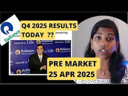 "Gift Nifty:- Gap Up 120 pts" Pre Market Report - Nifty & Bank Nifty, 25 April 2025. Range