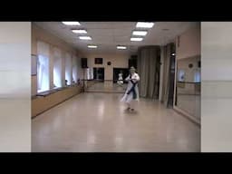 Tukra | Tida Tida | Taal Teentaal | Kathak | VERA LOBOVSKAYA | 2 year Exam 2014 | TARANG | Moscow
