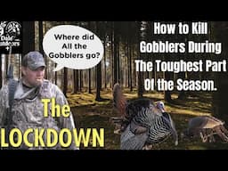 How to Kill Gobblers in the Toughest Part of the Season ( The Lockdown is Here)