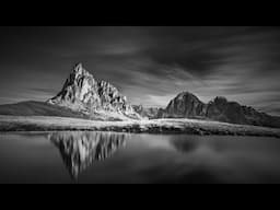 Long Exposure in the Dolomite Mountains