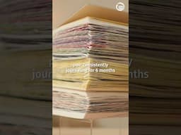pov: consistently journaling for 6 months 😌