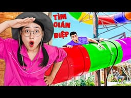 Hà Sam Thử Thách Trốn Tìm Gián Điệp - Gián Điệp Ẩn Thân Cực Gắt