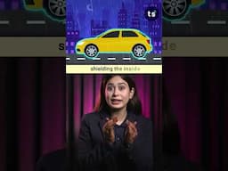 Why Your Car is SAFE in a Lightning Storm ⚡ (Faraday Cage Effect!) #shorts #science
