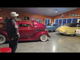 Surprising car collection at Land Inn Motel near the Stockholm Airport... best motel ever?  🤭