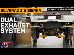 2014-2018 Silverado & Sierra 1500 Dual Exhaust System with Polished Tips Review & Sound Clip