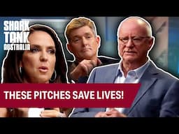TOP 3 Pitches That Save Lives 🏥  | Shark Tank Australia