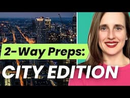 Stop Getting Dative & Accusative Wrong! | Learn Two-Way Prepositions with 24 City Places - A2